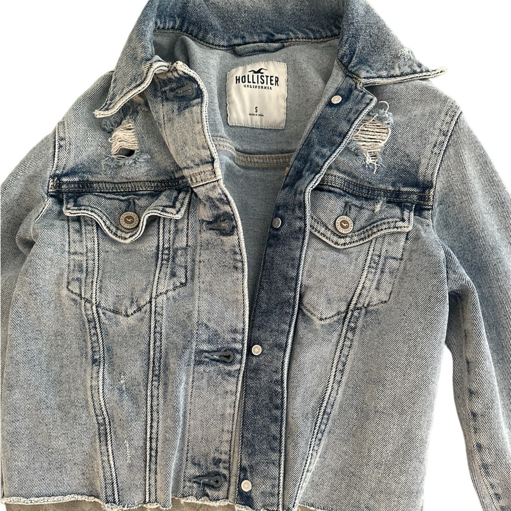 Hollister Jean Cropped Jacket